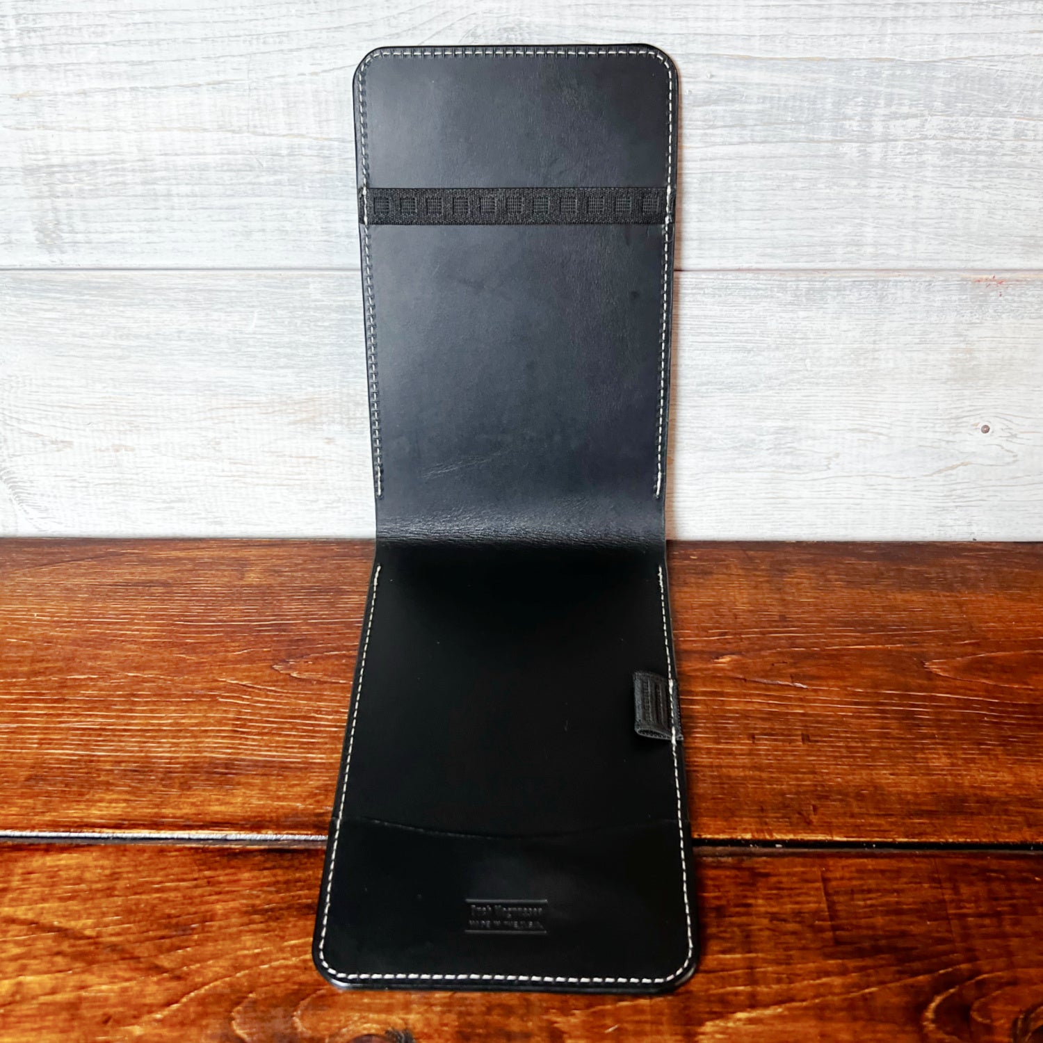 Augusta Classic Yardage Book Cover in Whiskey Buttero and Cream Thread