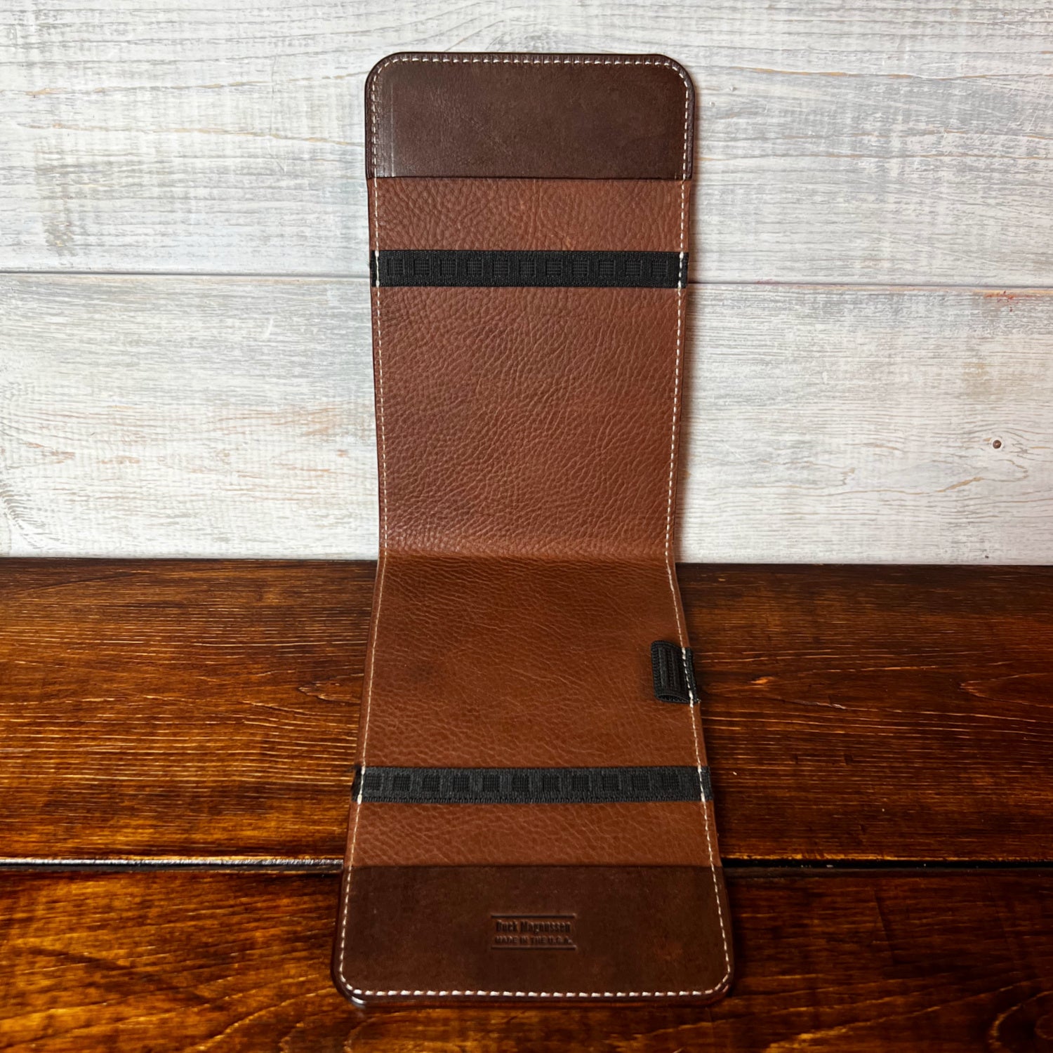 Oakmont Classic Yardage Book Cover in Nemesis and Cream Thread