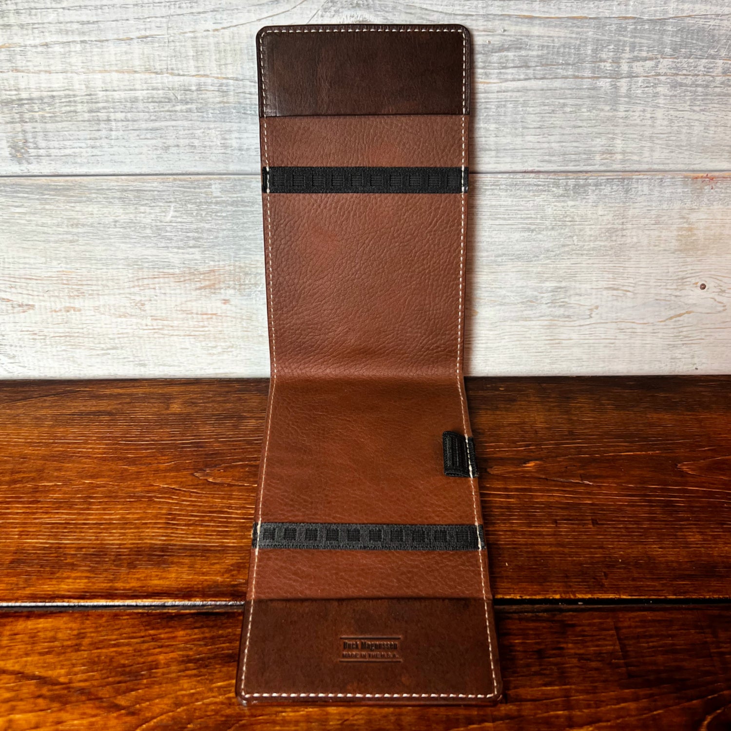 Oakmont Pro Yardage Book Cover in Nemesis and Cream Thread