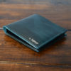 Classic Bifold Wallet in Turquoise and Black